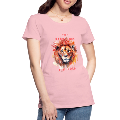 Bold Lion - Women’s T-Shirt - pink