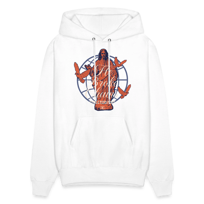 Chains Broken - Men's Hoodie - white