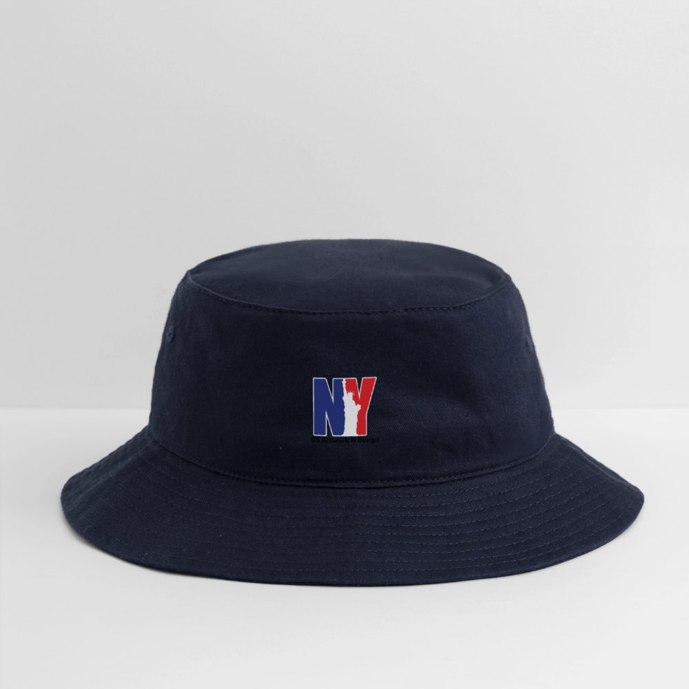 NY - Bucket Hat - navy