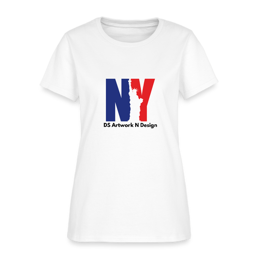 NY - Women's T-Shirt - white