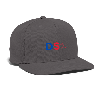 DS Artwork N Design - Snapback Baseball Cap - dark grey
