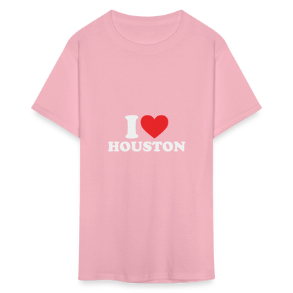 I Love Houston - Unisex T-Shirt - pink