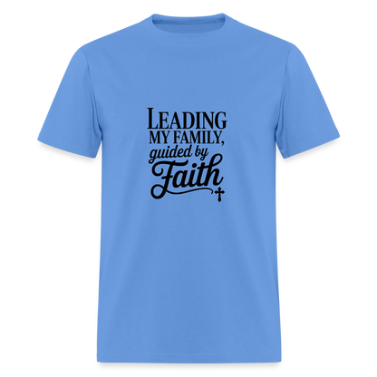 Leading Strong - men's t-shirt - carolina blue