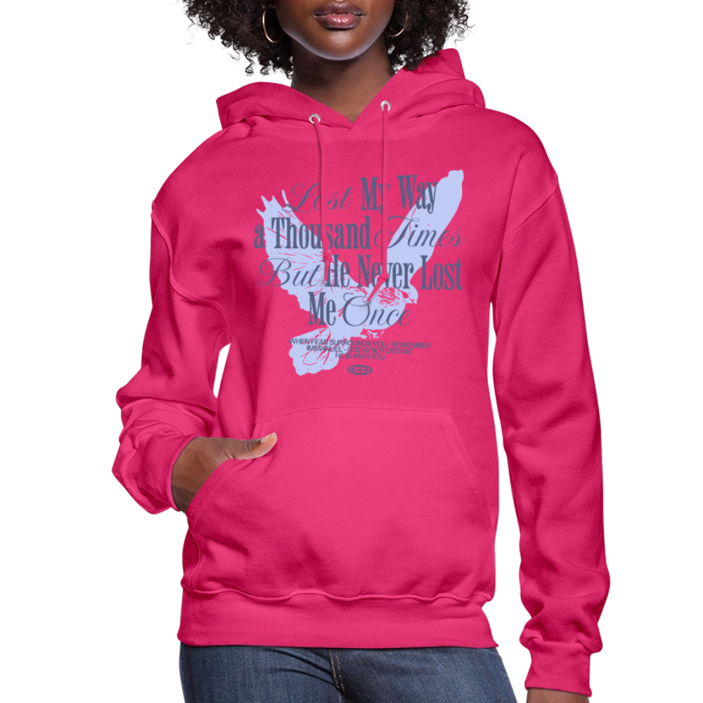God is with Us - Women's Hoodie - fuchsia