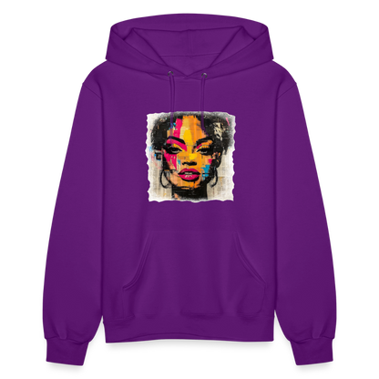 Pop Culture Woman 2 - Women's  Hoodie - purple