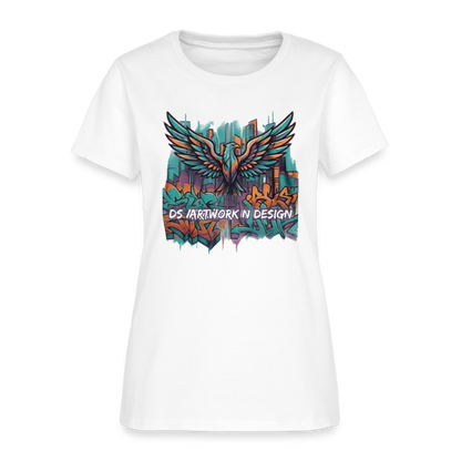 Graffiti Eagle - Women's T-Shirt - white