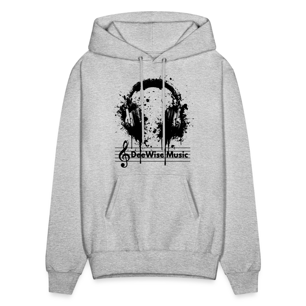 DeeWise Music - Men's Hoodie - heather gray