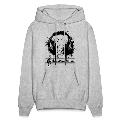 DeeWise Music - Men's Hoodie - heather gray