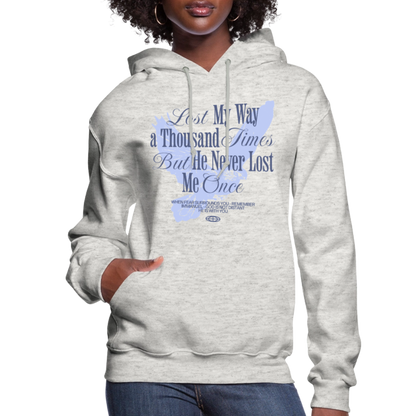 God is with Us - Women's Hoodie - heather oatmeal