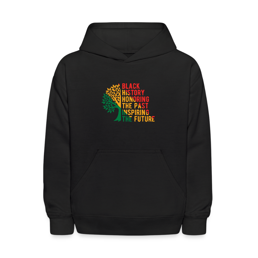 Black History - kids hoodie - black