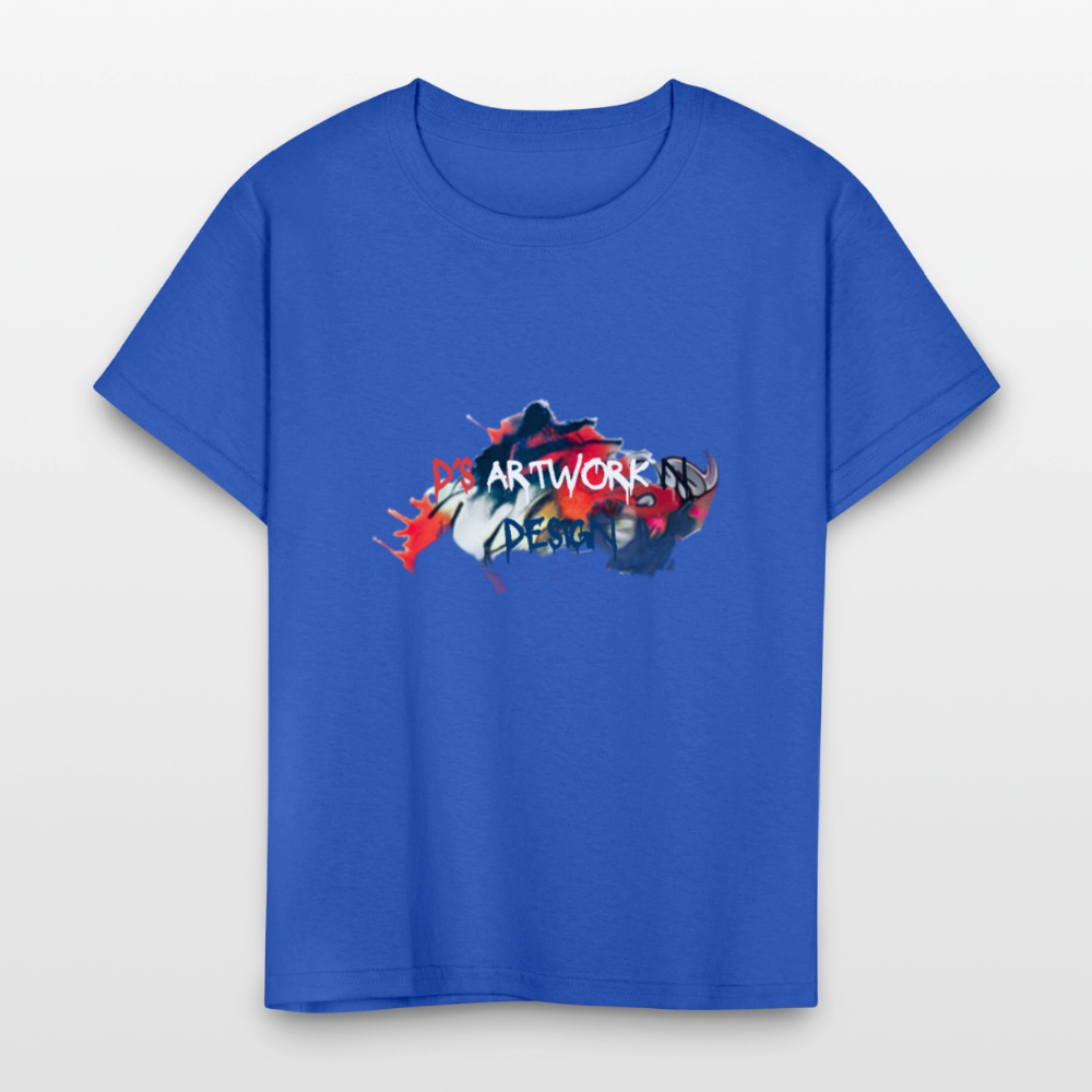 Spray Paint - DS Kids' T-Shirt - royal blue