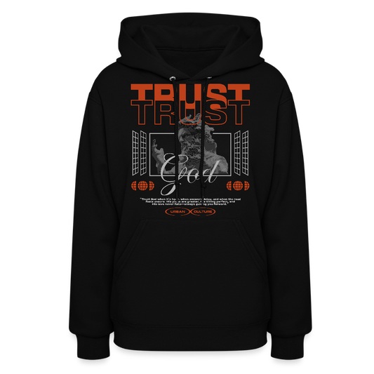 Trust God - Women's Hoodie - black