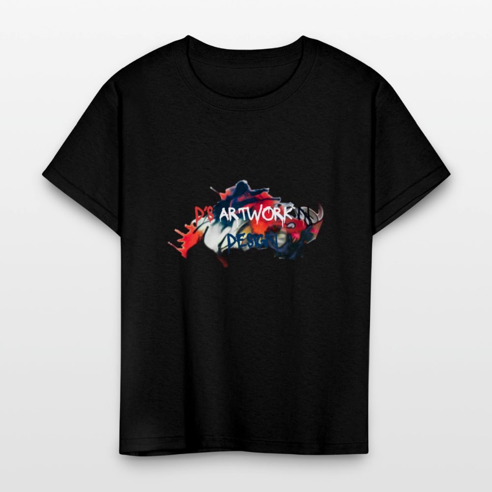 Spray Paint - DS Kids' T-Shirt - black