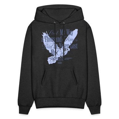 God is with Us - Men's Hoodie - charcoal grey