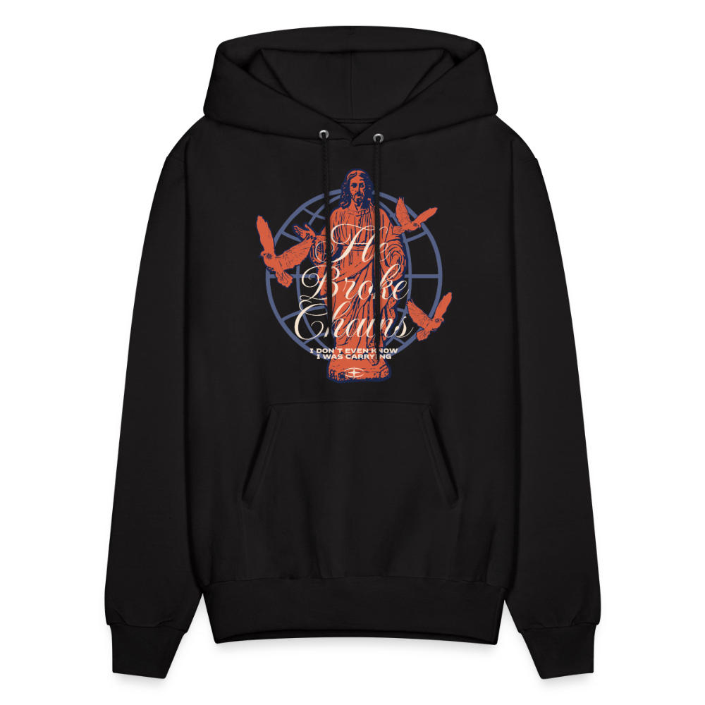 Chains Broken - Men's Hoodie - black