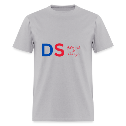 DS  - Men's T-Shirt blue and red - gravel 