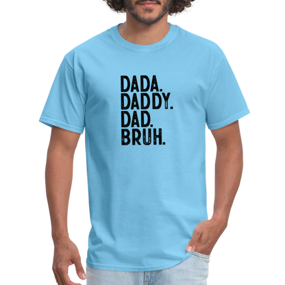 Funny Dad -  T-Shirt - aquatic blue