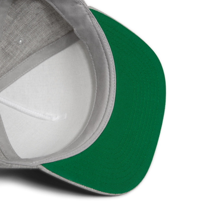 Dream Over Doubt - Graffiti Snapback Baseball Cap - heather gray