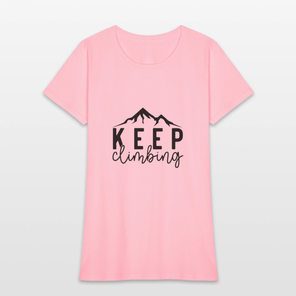 Keep climbing - Women's T-Shirt - pink