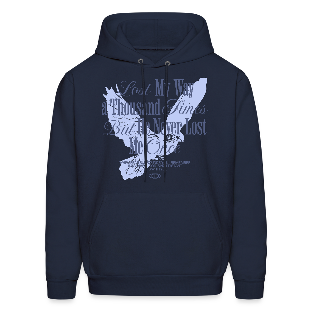 God is with Us - Men's Hoodie - navy