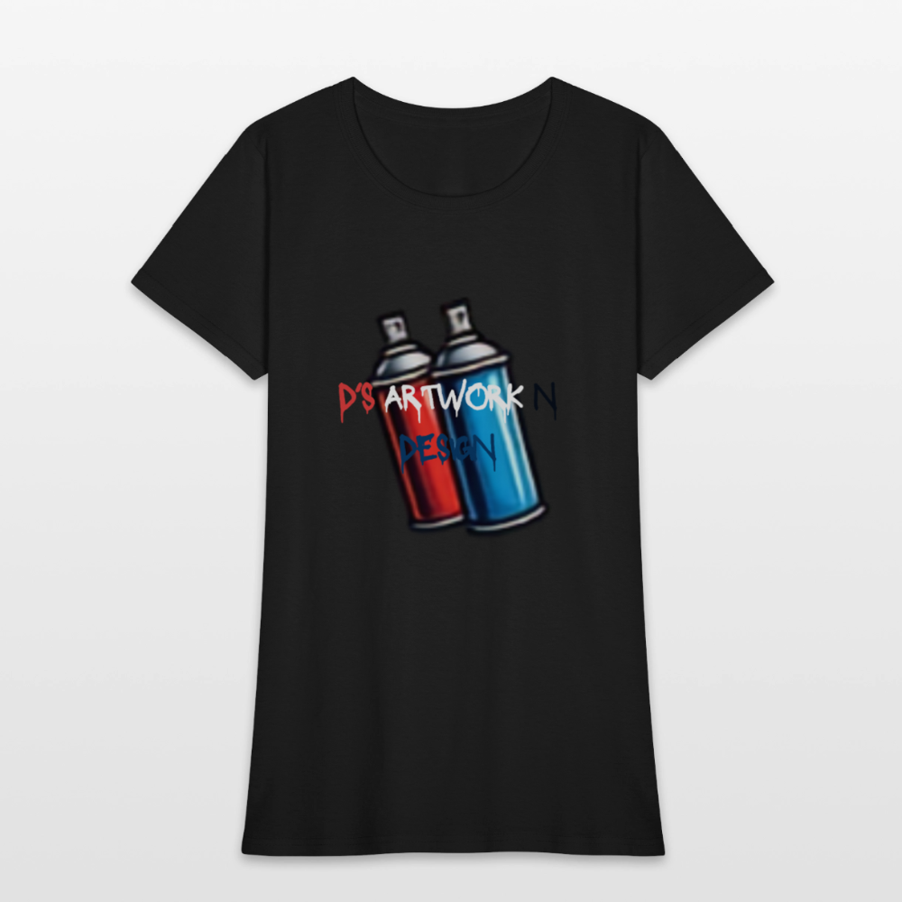 Spray Paint Can - Women's T-Shirt - black