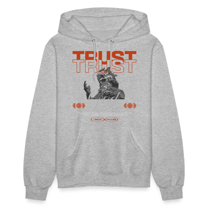 Trust God - Women's Hoodie - heather gray