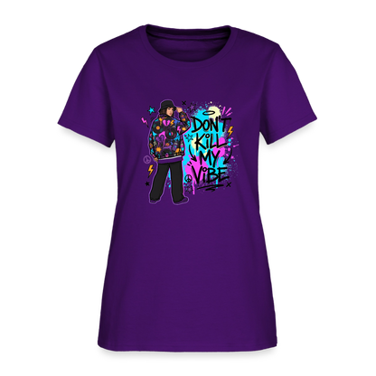 Don't Kill My Vibe - Graffiti Women's T-Shirt - purple