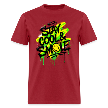 Stay Cool - Graffiti Men's T-Shirt - true red