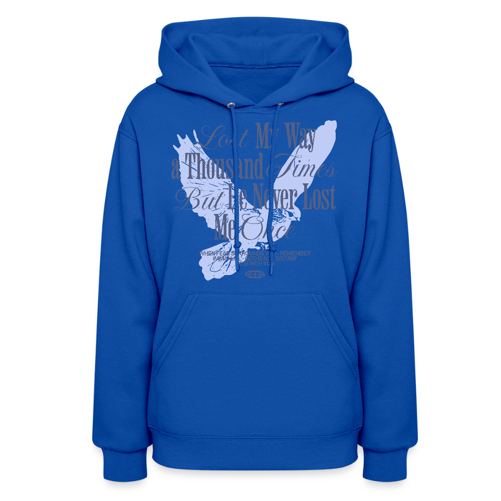 God is with Us - Women's Hoodie - royal blue