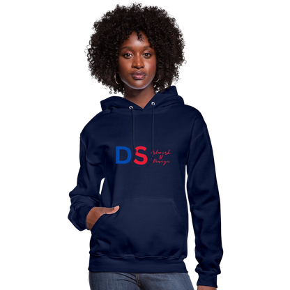 DS Artwork N Design - Women's Hoodie red and blue - navy
