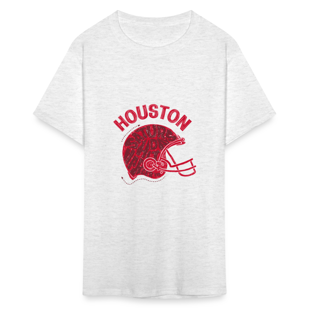 Huston football - Unisex  T-Shirt - light heather gray
