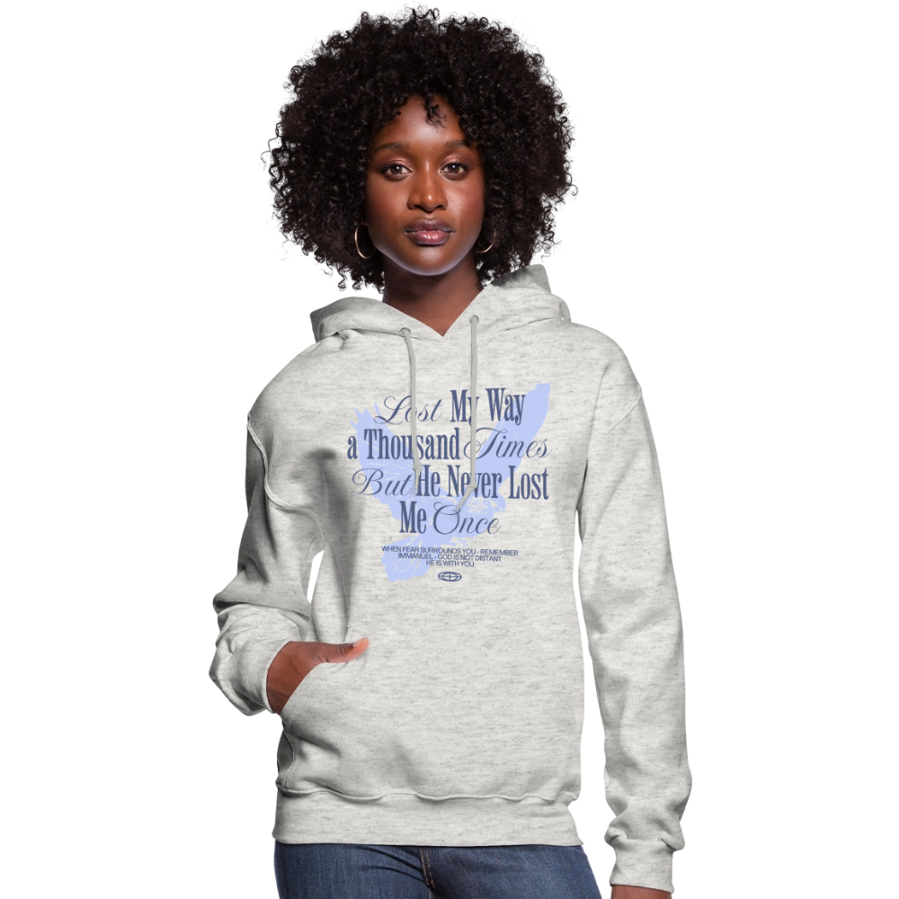 God is with Us - Women's Hoodie - heather oatmeal