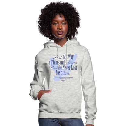 God is with Us - Women's Hoodie - heather oatmeal