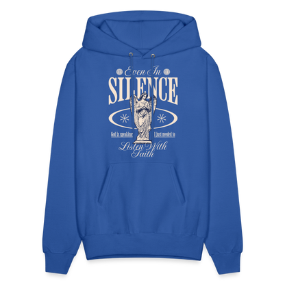 God Speaks - Men's Hoodie - royal blue