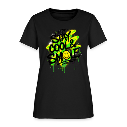 Stay Cool - Graffiti Women's T-Shirt - black
