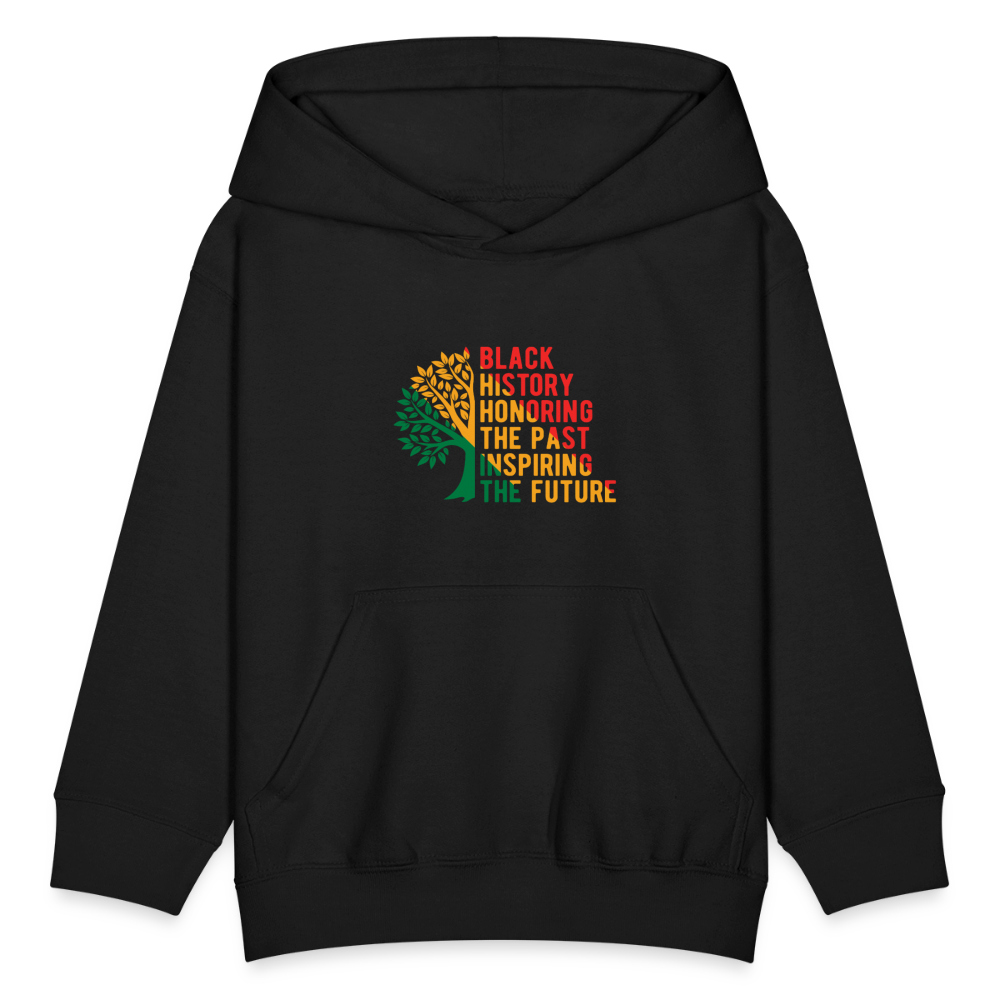 Black History - kids hoodie - black