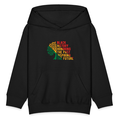 Black History - kids hoodie - black