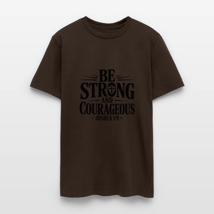 Be Strong - men's t-shirt - brown