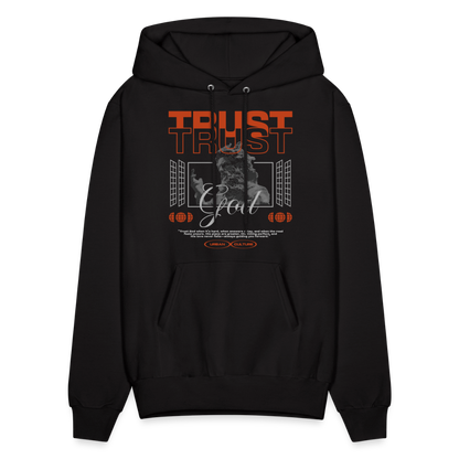 Trust God - Men's Hoodie - black