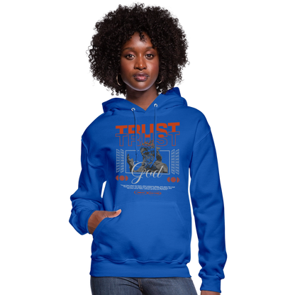 Trust God - Women's Hoodie - royal blue