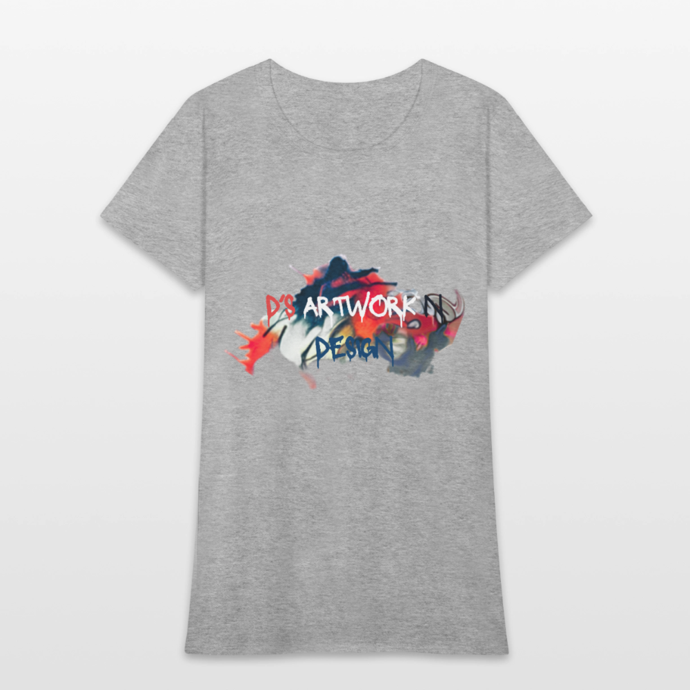 Spray paint - DS Women's T-Shirt - heather gray