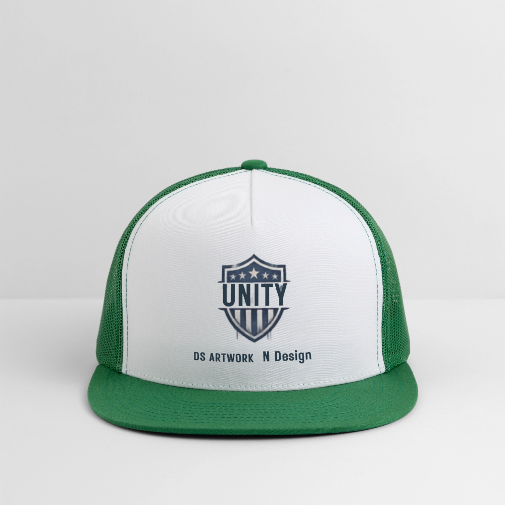 Unity - Trucker Hat - white/kelly green