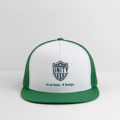 Unity - Trucker Hat - white/kelly green