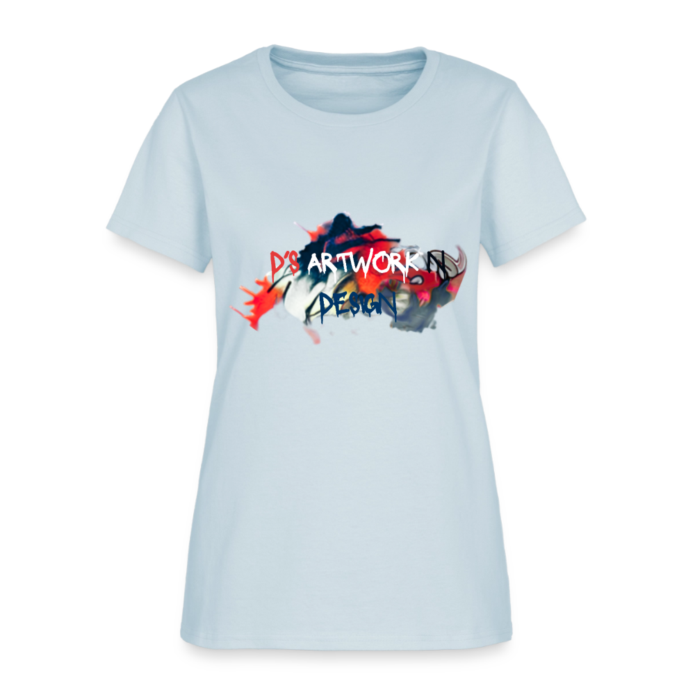 Spray paint - DS Women's T-Shirt - light blue