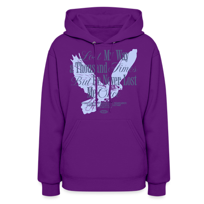 God is with Us - Women's Hoodie - purple