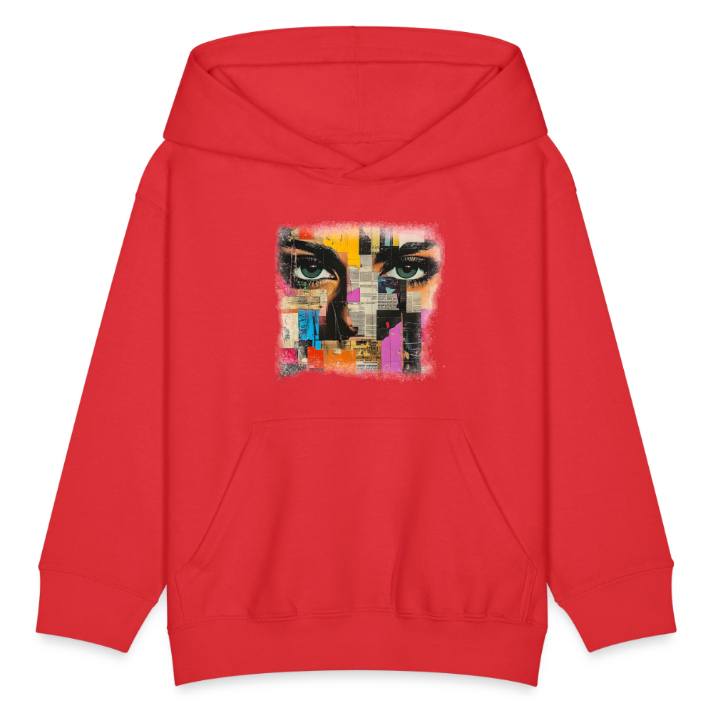 Pop Culture Woman 3 - Kids' Hoodie - red