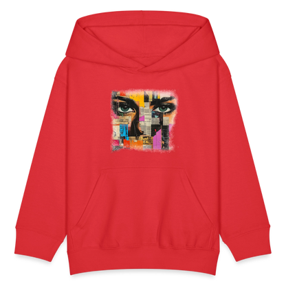 Pop Culture Woman 3 - Kids' Hoodie - red