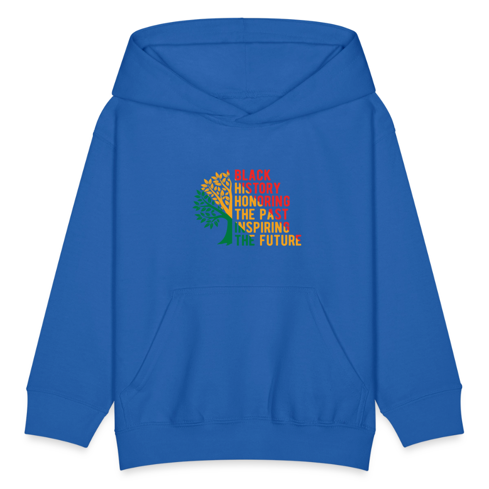 Black History - kids hoodie - royal blue