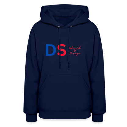 DS Artwork N Design - Women's Hoodie red and blue - navy