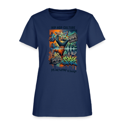 Hip Hop Culture - Women's T-Shirt -  blue dusk